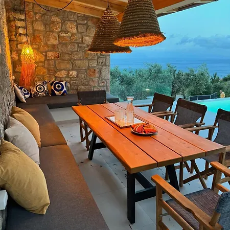 Luxury Ponti Hill Z Widokiem Na Morze *