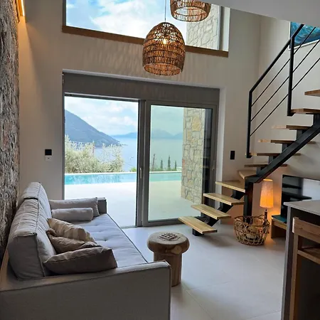 Luxury Ponti Hill Z Widokiem Na Morze ヴィラ *