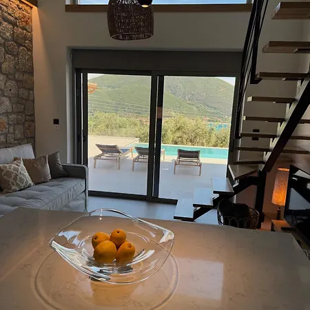 Luxury Ponti Hill Z Widokiem Na Morze ヴィラ