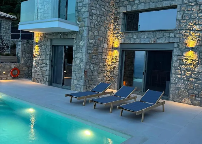 Luxury Ponti Hill Z Widokiem Na Morze Vilă Vasiliki