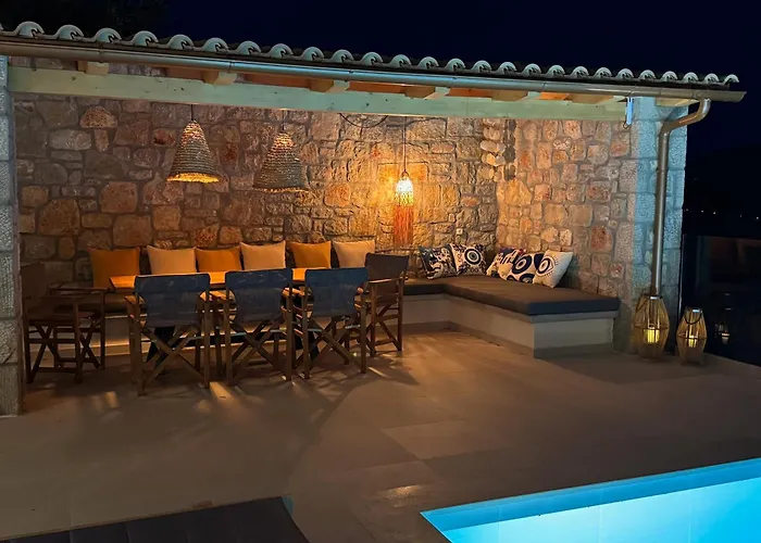Luxury Ponti Hill Z Widokiem Na Morze Vasiliki