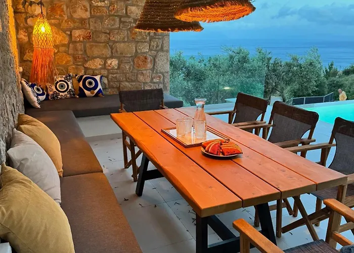 Luxury Ponti Hill Z Widokiem Na Morze *
