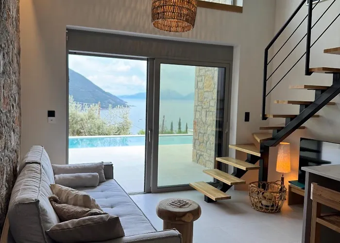 Luxury Ponti Hill Z Widokiem Na Morze Vilă *