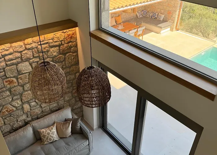 Vilă Luxury Ponti Hill Z Widokiem Na Morze Vasiliki