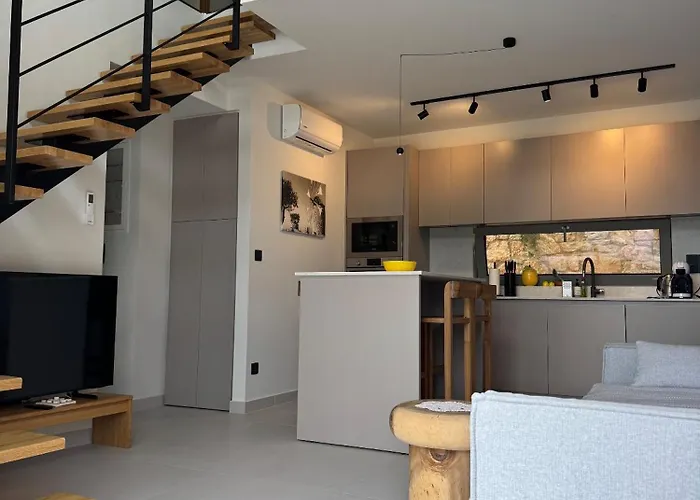 Luxury Ponti Hill Z Widokiem Na Morze Vilă