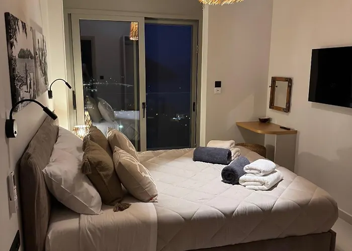 Luxury Ponti Hill Z Widokiem Na Morze Vasiliki