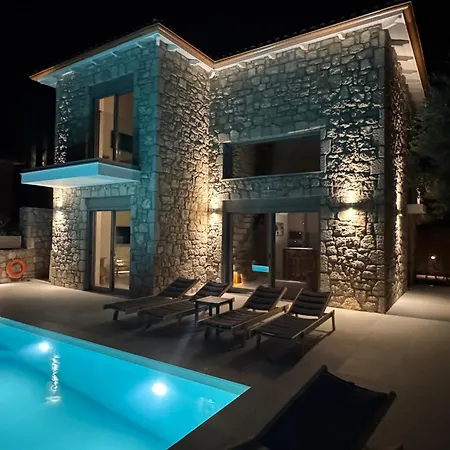 Luxury Ponti Hill Z Widokiem Na Morze Villa Vasiliki