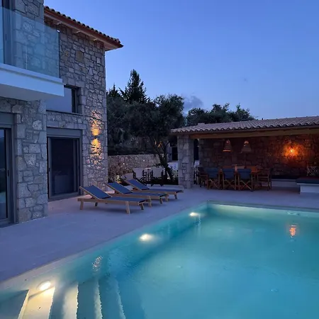 Luxury Ponti Hill Z Widokiem Na Morze Villa Vasiliki