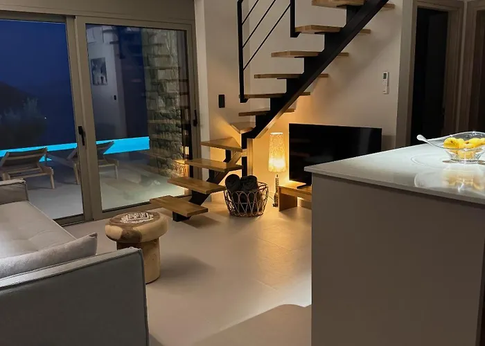 Luxury Ponti Hill Z Widokiem Na Morze Villa